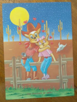 Papel de Carta Decorado Médio / BL 181