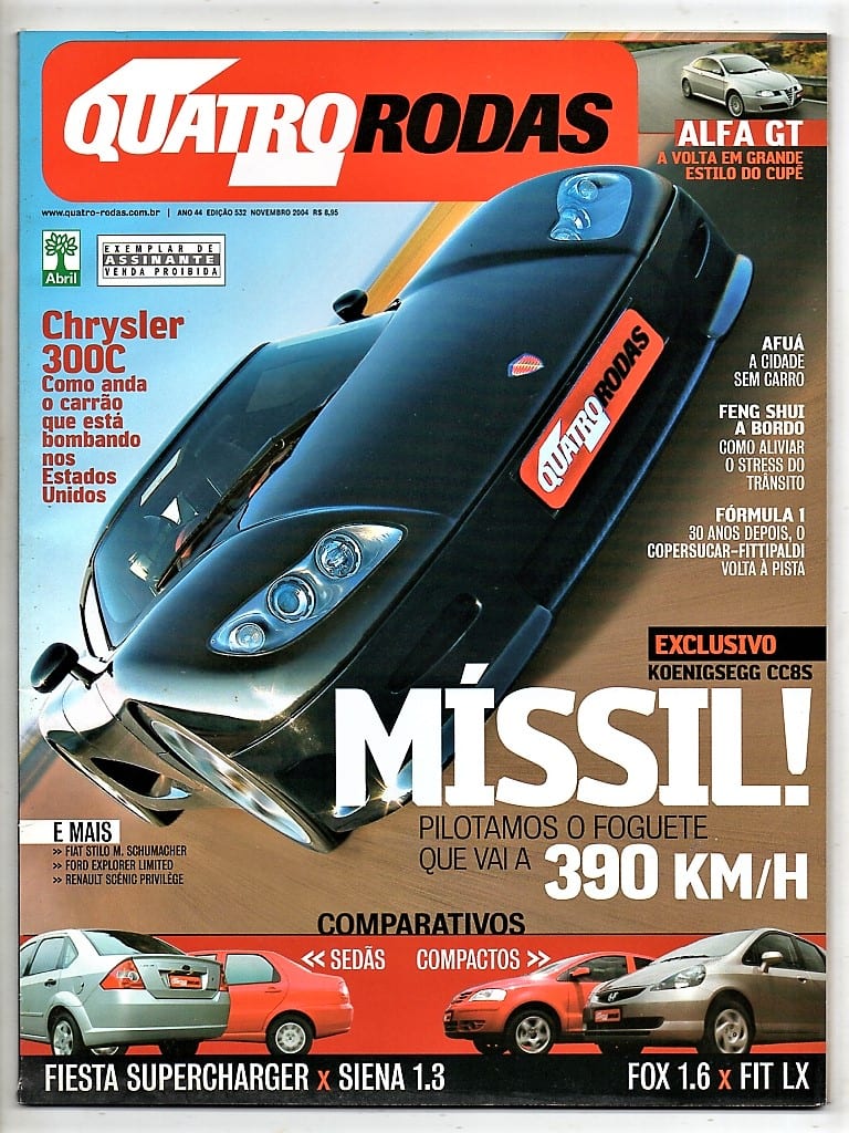 Revista 4 Rodas – Nº 532 – Novembro de 2004