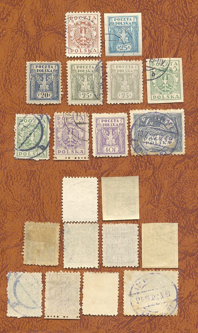SELOS DA POLONIA LOTE 03.