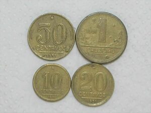 Série de 1951 / 0,10 - 0,20 - 0,50 - 1 Cruzeiro / m180.2