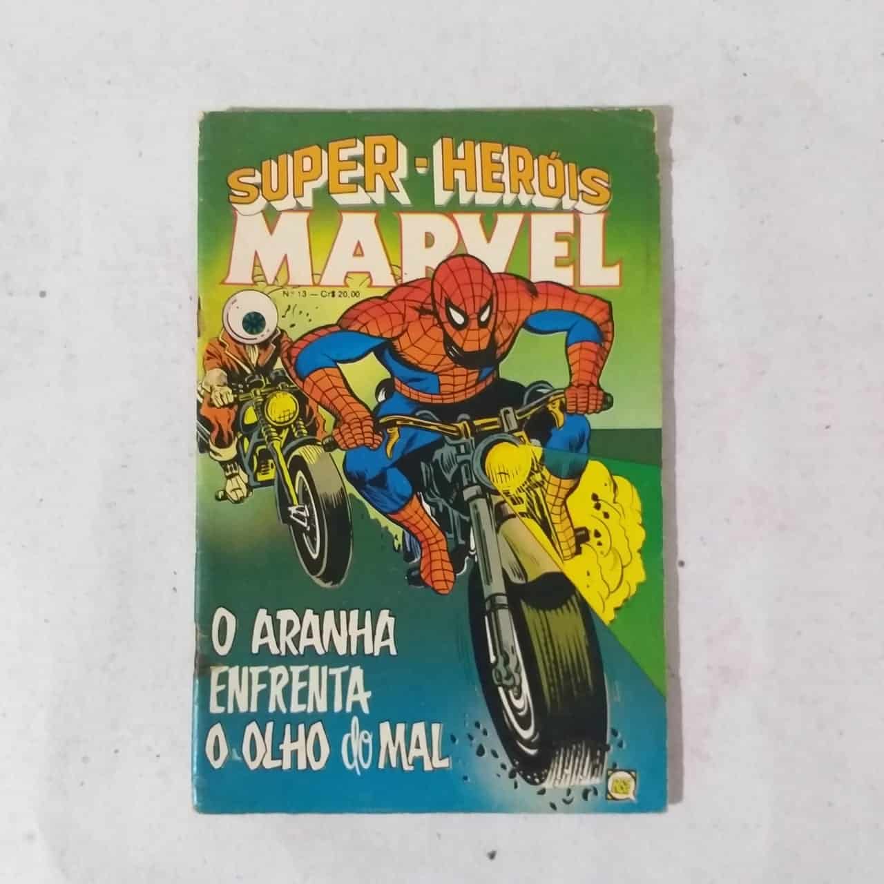 Super Heróis Marvel Nº 13 (Editora RGE) Julho de 1980 (HQ/Gibi)