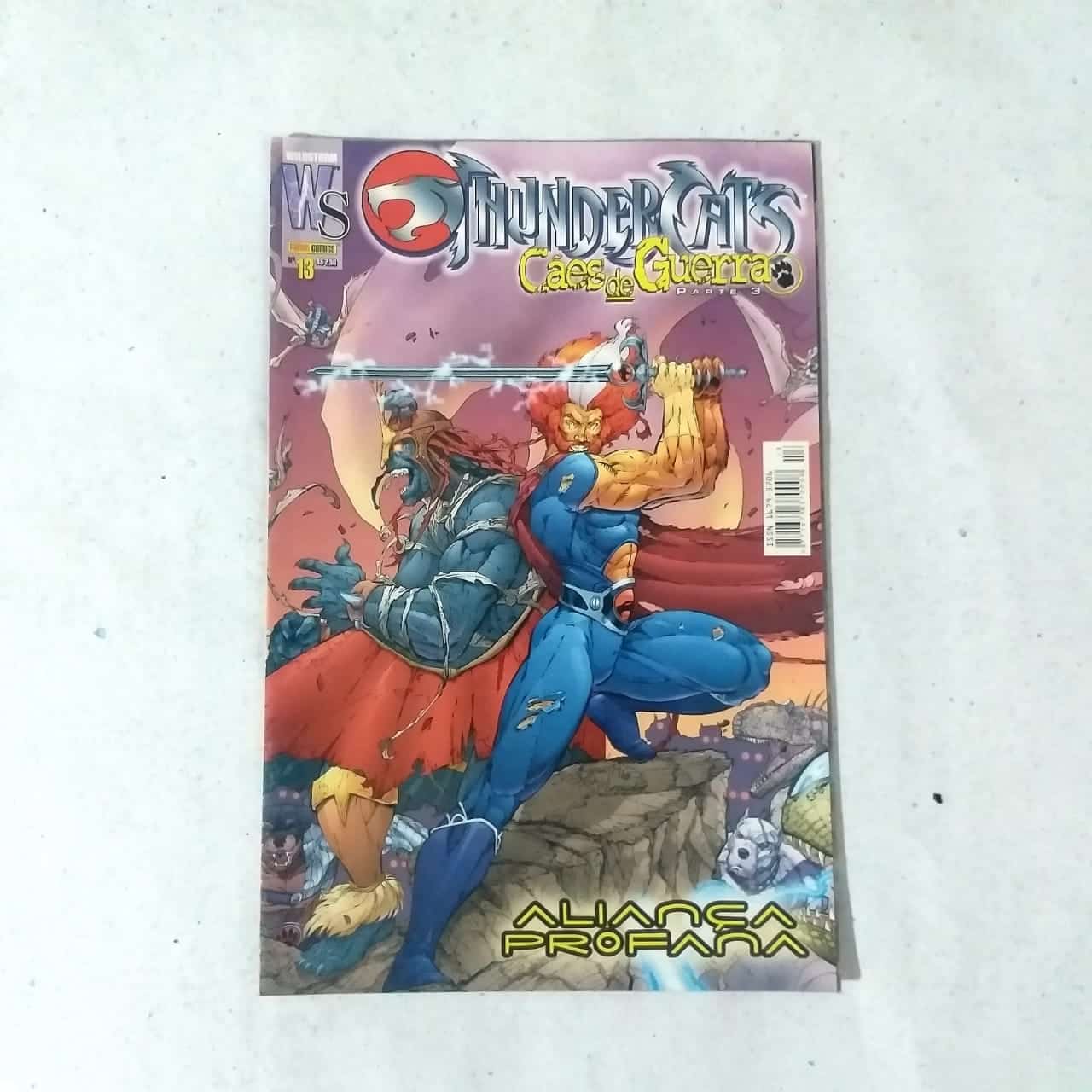 Thundercats Nº 13 - Wild Storm (Editora Panini) Março de 2004 (HQ/Gibi)