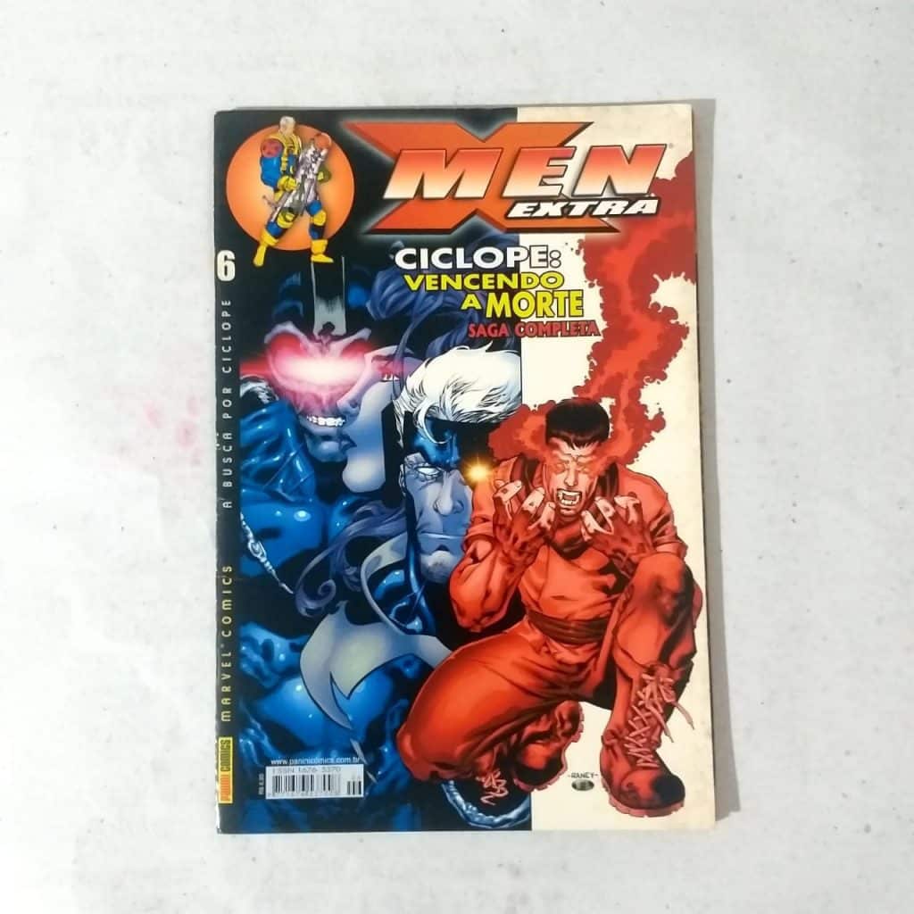 X-Men Extra - 1ª Série Nº 06 (Editora Panini) Junho de 2002 (HQ/Gibi)
