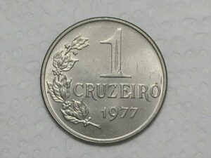 1 Cruzeiro - 1977 / Flor de cunho / m240.2