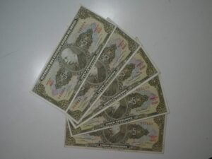 5 Cruzeiros C-068/071/072/074/074-b / Barão do Rio Branco / Mbc/Sob / 075152