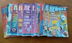 5a2. Revista Heróis do Futuro Press. com brindes.