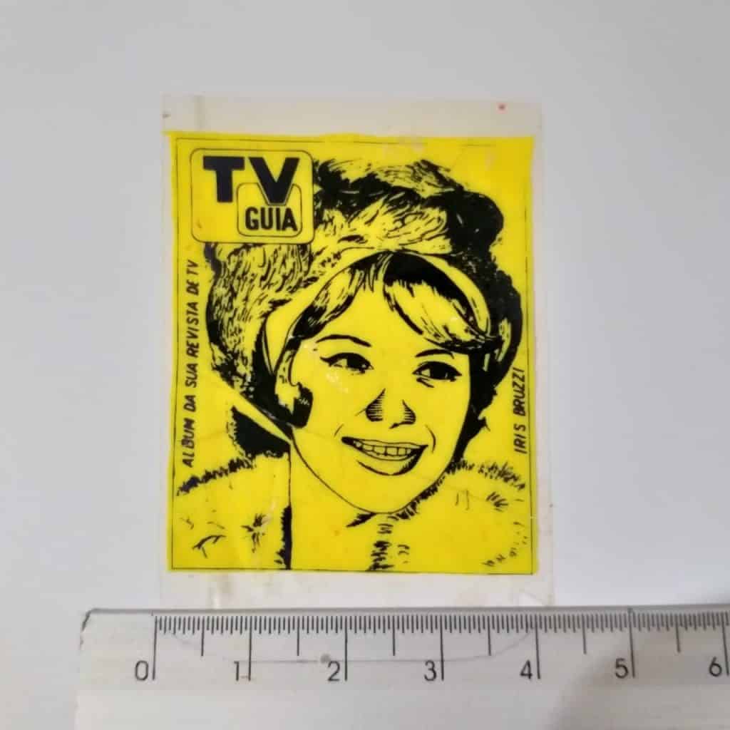 Adesivo Plástico - TV Guia - Íris Bruzzi