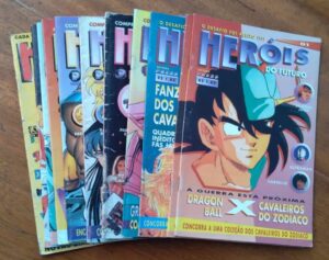 Press Heróis do Futuro comum / valor unitário a escolher.