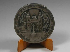 Rara Medalha Tricentenário da Igreja Nsa.Sra. dos Prazeres dos Montes Guararapes - 1954 Recife/Pe -- / m210