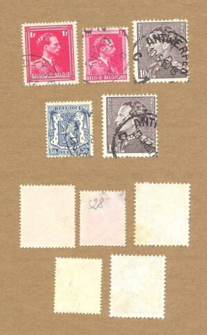 SELOS DA BÉLGICA LOTE 47.