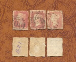 SELOS DA INGLATERRA LOTE 02.