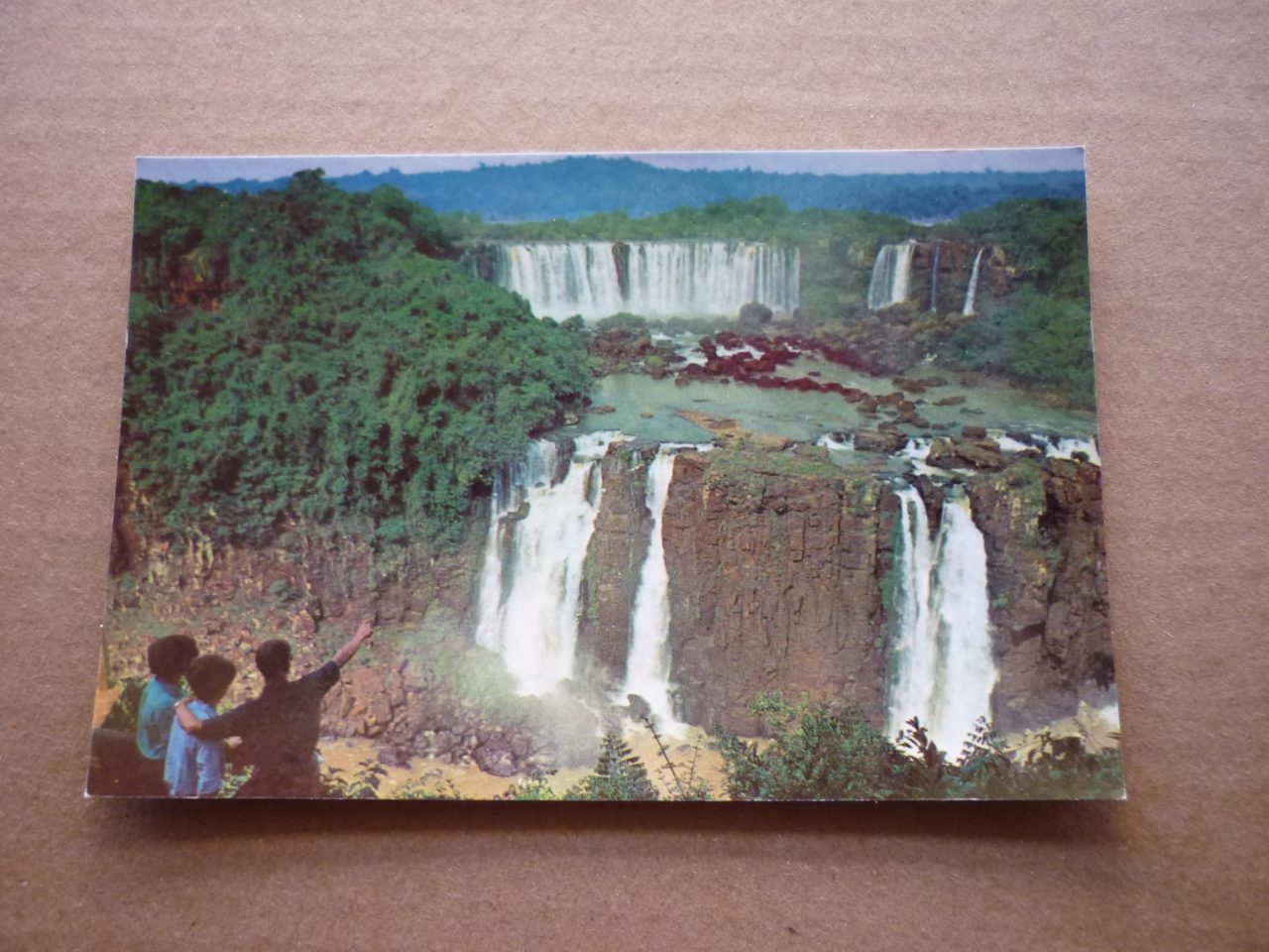CARTÃO POSTAL CATARATAS DO IGUAÇU .