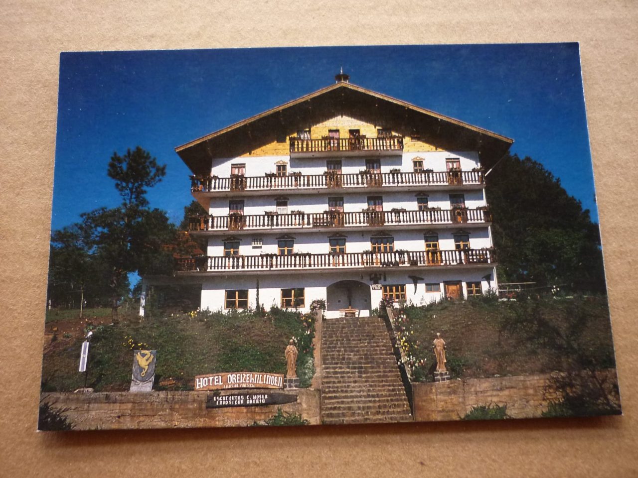 CARTÃO POSTAL HOTEL REIZEHNLINDEN SC.