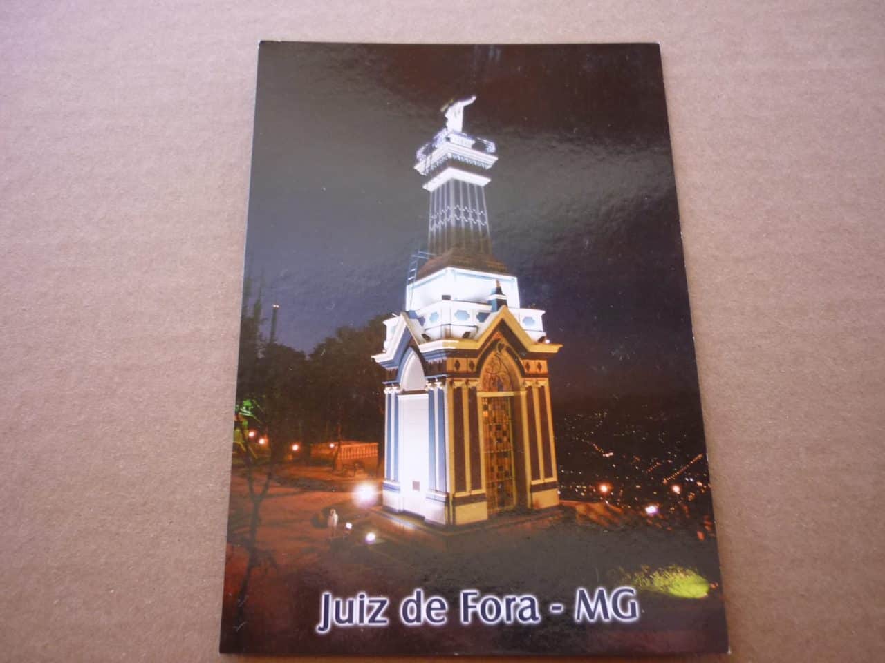 CARTÃO POSTAL MONUMENTO AO CRISTO REDENTOR MG .