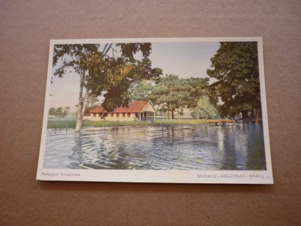 CARTÃO POSTAL PAISAGEM AMAZÔNICA .