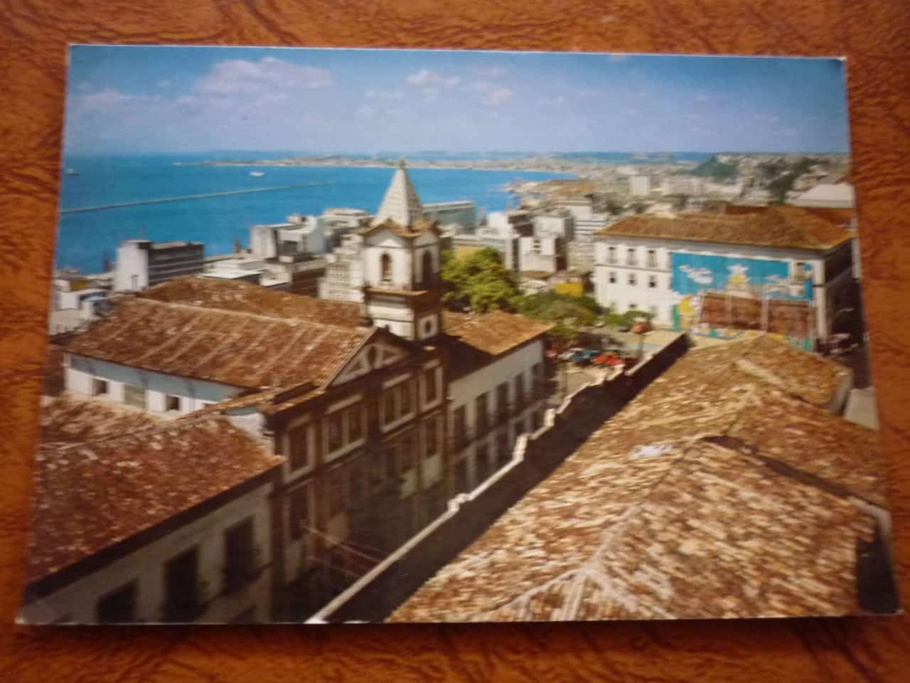 CARTÃO POSTAL SALVADOR USADO .