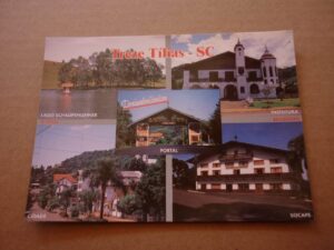 CARTÃO POSTAL TREZE TÍLIAS SC DREIZEHNLINDEN .