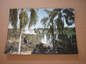 CARTÃO POSTAL VISTA PARCIAL DAS CATARATAS .