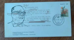 Envelope Primeiro Dia ECT PR 1978 / Dia do Livro / Guimarães Rosa