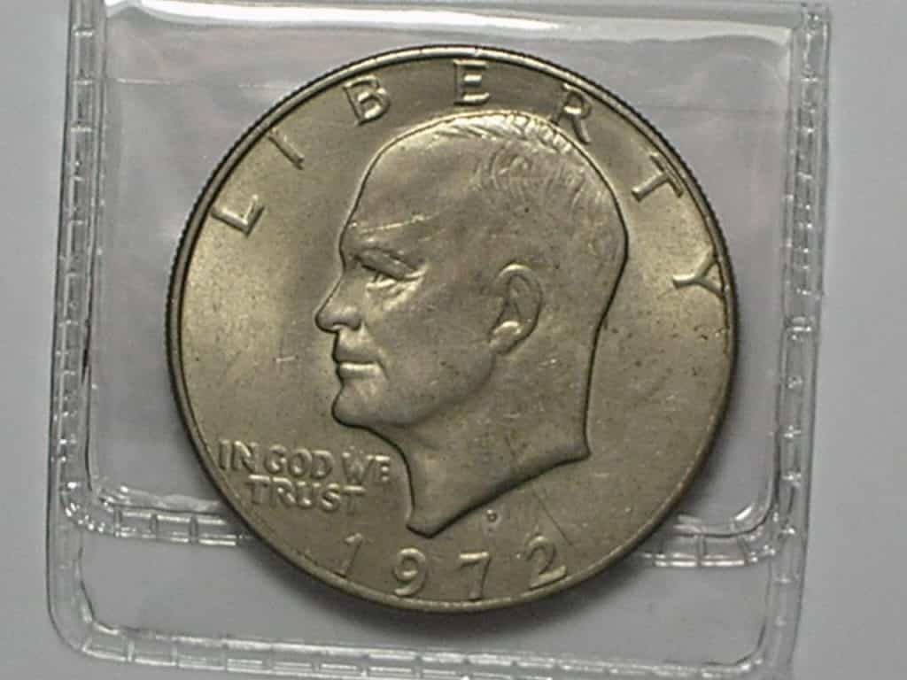Estados Unidos da América > 1 Dollar - 1972-D / Busto de Eisenhower / Sob/Fc