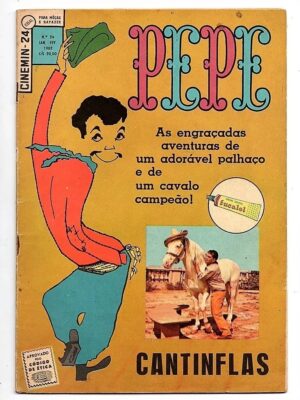 Hq Gibi - Cinemin N° 24 Pepe Cantinflas - Ebal 1962