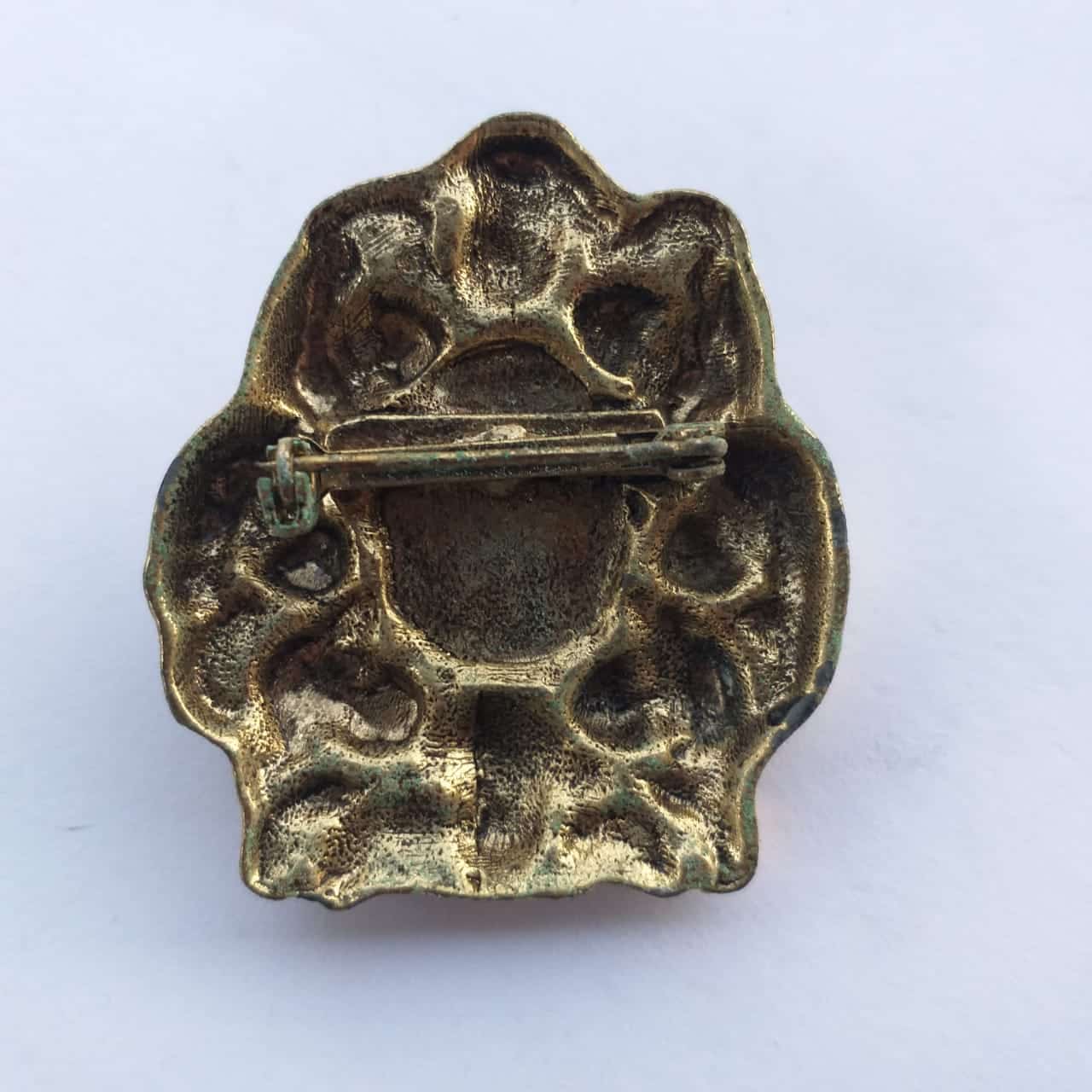 Raro Broche Estilo Arte Nouveau - Anos 60 Raro Broche Estilo Arte Nouveau - Anos 60