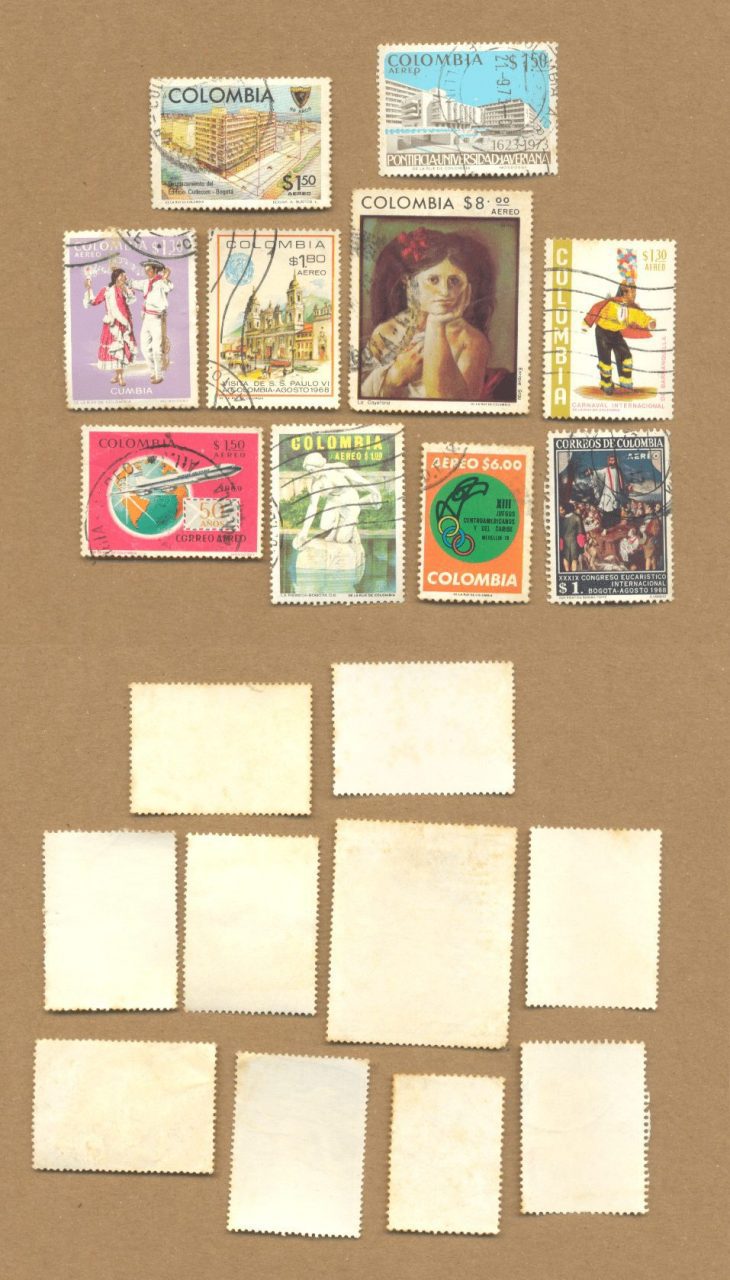 SELOS DA COLOMBIA LOTE 24.