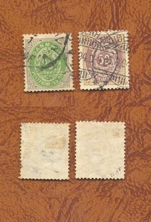 SELOS DA DINAMARCA LOTE 05.