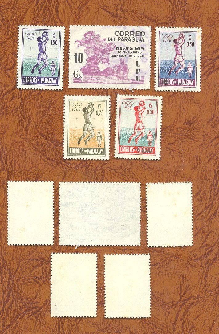 SELOS DO PARAGUAI LOTE 46.