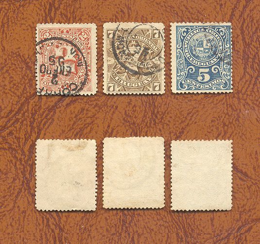 SELOS DO URUGUAI LOTE 06.