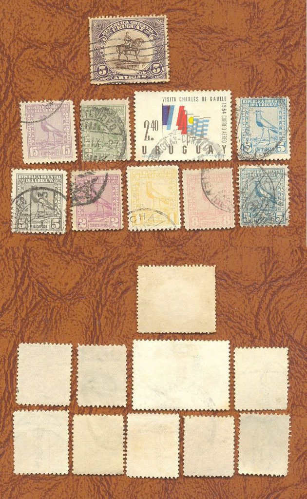 Selos Do Uruguai Lote 25