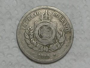 100 Reis 1889 Do Imperio Niiquel M240 2