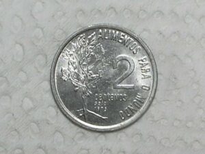 2 Centavos 1975 Sojinha Flor De Cunho M240 2