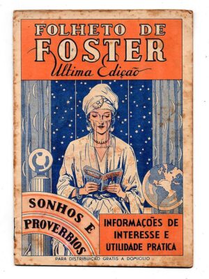 Almanaque De Farmacia - Folheto De Foster - Anos 50