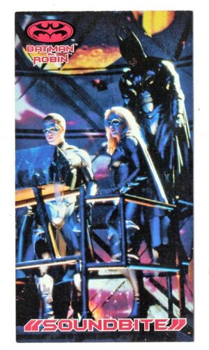 Card - Batman & Robin Movie Widevision Nº 68 - Sky Box / Fleer - 1997