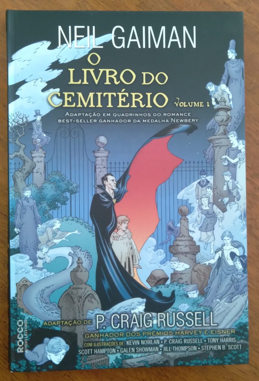 Gibi Rocco Jovens Leitores Neil Gaiman o Livro do Cemitério vol. 1