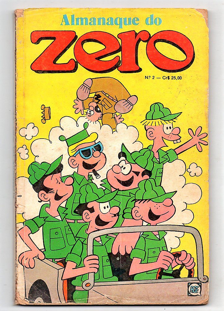Hq Gibi Almanaque do Zero N° 2 – RGE - 1980