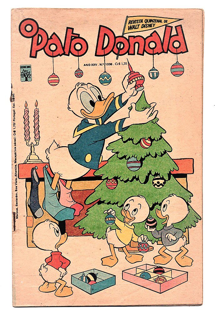 HQ Gibi – Pato Donald Nº 1206 – 1974