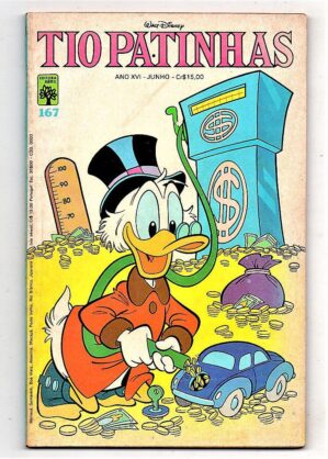 Hq – Tio Patinhas – N° 167 – Junho 1979 – Editora Abril
