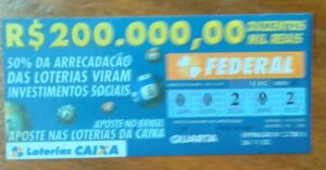Loteria Federal 3788 / Aposte no Brasil / Investimentos Sociais.