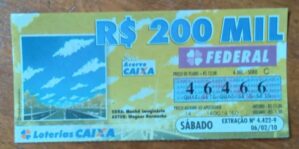 Loteria Federal 4422 Serie Acervo Caixa 2010 Wagner Hermuche Manha Imaginaria 10 Ea9llo