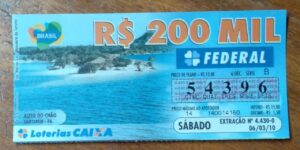 Loteria Federal 4430 / Série Brasil 2010 / Alter do Chão Santarém Pará