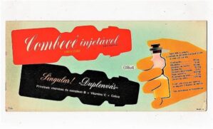 Mata Borrao - Propaganda Antiga - Memorabilia Industria Farmaceutica - Remedio Combece - Anos 50