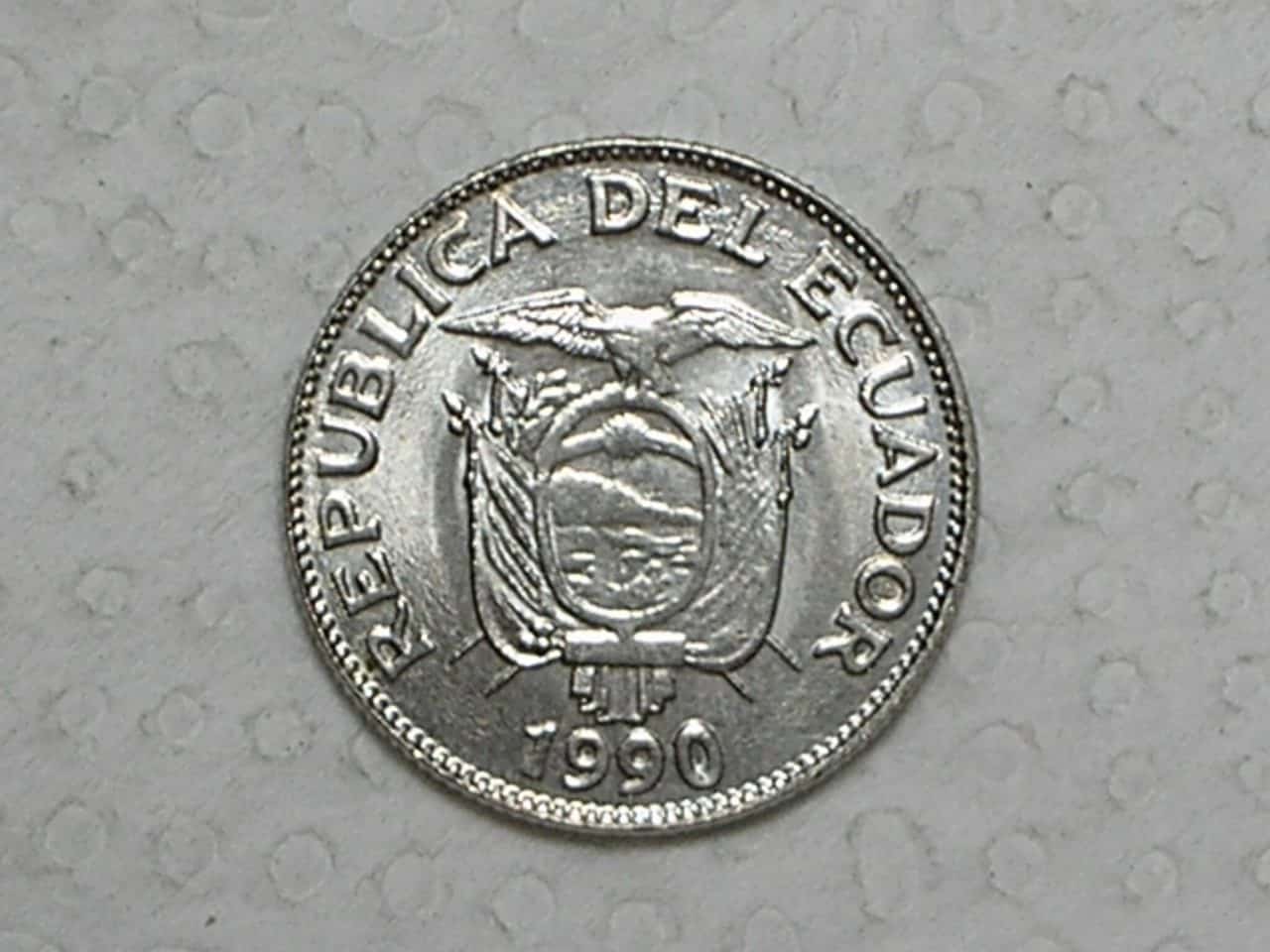 Republica de Ecuador) 1 Sucre - 1990 / Fc / m280