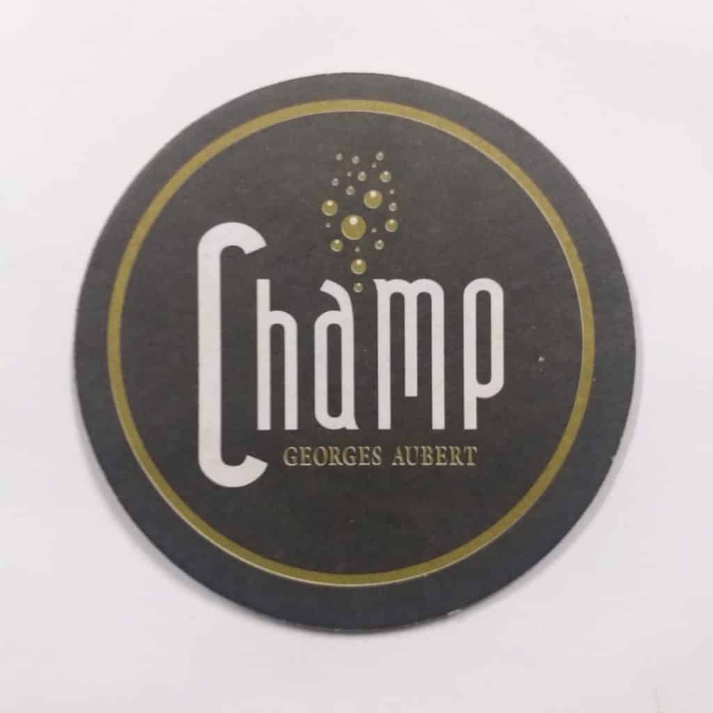 Bolacha de Chopp Nacional - Champagne Georges Aubert