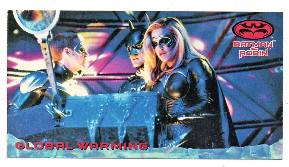 | Casa do Colecionador Card - Batman & Robin Movie Widevision Nº 35 - Sky Box / Fleer - 1997
