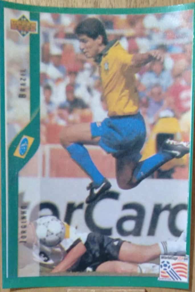 Cartão tipo postal Copa do mundo 94 Eua / Jorginho.