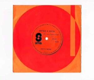Compacto Simples Edith Veiga - Ontem A Noite - 1972