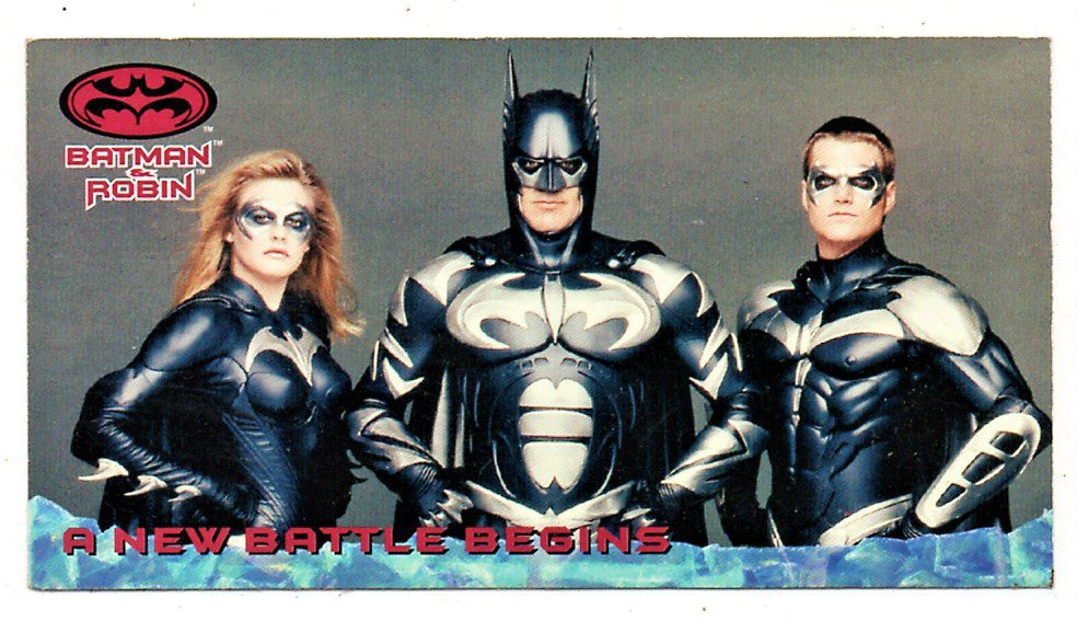 Card - Batman & Robin Movie Widevision Nº 1 - Sky Box / Fleer - 1997 - Casa  do Colecionador