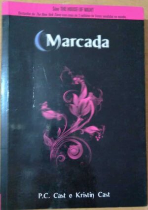 livro em inglês House of Night 1 / Marcada / P C Cast / Ed Novo Século.